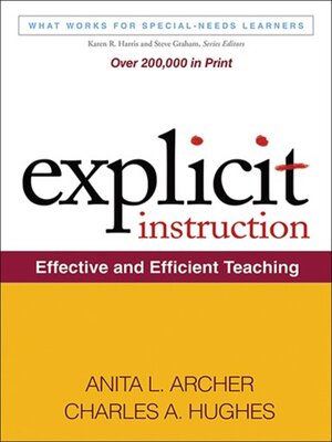 cover image of Explicit Instruction